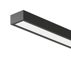 24W LED sieninis šviestuvas HORIZON, juodas, 3000/4000K, IP44, 01-3788