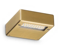 24W LED sieninis šviestuvas TAB, žalvario sp., 3000K, 354552