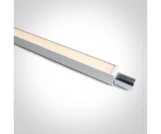 24W LED šviestuvas į magnetines sistemas P&amp;P, baltas, 3000/4000K, 48V, 110°, DALI, 42100PBL/W/V