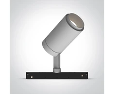 24W LED šviestuvas į magnetines sistemas MINI/MIDI/MAXI/P&amp;P, baltas, 3000/3500/4000K, 48V, 38°, 42114B/W/V