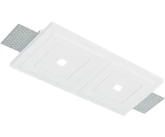 24W LED užglaistomas šviestuvas ZEPHYR, baltas, 3000K, 361307
