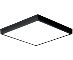 24W LED vonios lubinis šviestuvas DOMO, juodas, 4000K, IP44