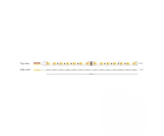 24W/m LED juosta, 24V, 120LEDs/m, 2700/6500K, IP20, 5m ritė, LS06