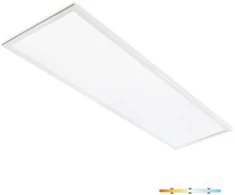 25/36/40W LED panelė CAPRI, balta, 3000/4000/5700K, IP44, 30x120cm