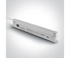 250W nuolatinės srovės maitinimo šaltinis, skirtas magnetiniam bėgeliui, baltas, 48V, IP20, 42006BX/W