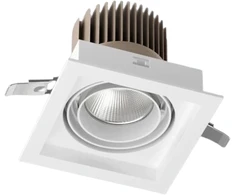 25,5W įleidžiamas šviestuvas BERYL NEW LED K-2, baltas, 4000K, IP44