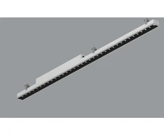 25,5W LED linijinis įleidžiamas šviestuvas X-LINE SLIM RECESSED, juodas, 4000K, IP40, DALI