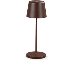 2,5W LED įkraunamas stalo šviestuvas CUTE, kavos sp., 2200-2700K, IP65, dimeriuojamas, 346915