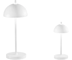 2,5W LED įkraunamas stalo šviestuvas PARTY, baltas, dimeriuojamas, IP54