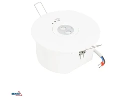 2,5W LED įleidžiamas avarinis šviestuvas TOLER 2, baltas, 6500K, 3h veikimas autonominiu režimu