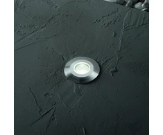2,5W LED įleidžiamas lauko šviestuvas ROCKET-ULTRAMINI, plieno sp., 3000K, IP67, 325156