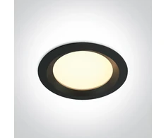 25W LED įleidžiamas šviestuvas, juodas, 3000/4000/5000K, IP65, 10125BX/B/V