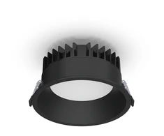 25W LED įleidžiamas šviestuvas TECH, juodas, 3000/4000K, IP65, E3987170N