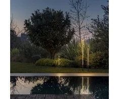 25W LED įsmeigiamas lauko šviestuvas JEDI, rudas, 3000K, IP65, 372297