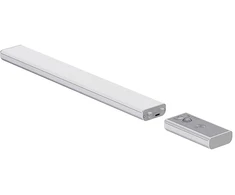 2,5W LED linijinis spintelės šviestuvas su judesio davikliu, sidabro sp., 3000K-6000K