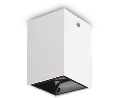Lubinis šviestuvas Ideal Lux 25W LED paviršinis šviestuvas NITRO, baltas, 3000K, 319575
