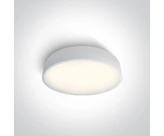 Lubinis šviestuvas 25W LED plafonas, baltas, 4000K, 62125D/W/C