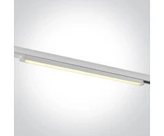 25W LED šviestuvas į 3 fazių bėgelius, baltas, 3000/4000/5000K, 65025T/W/V
