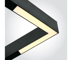 25W LED šviestuvas į magnetines sistemas ONELIGHT MAXI, juodas, 3000K, DALI, 42100EL/B/W