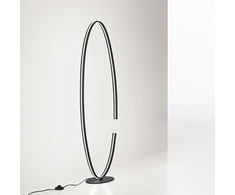 25W LED toršeras CLARKE, juodas, 4000K
