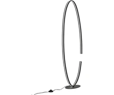 25W LED toršeras CLARKE, juodas, 4000K