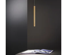 2,5W LED trifazis pakabinamas šviestuvas OBOE, aukso sp., 4000K