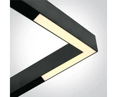 25W šviestuvas į magnetines sistemas ONELIGHT MAXI, juodas, 3000K, 42100E/B/W