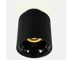 Lubinis šviestuvas 26+2W LED paviršinis šviestuvas, juodas, 3000K, 12128A/B/W