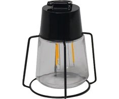 Pakabinamas šviestuvas 2,6W LED pakabinamas/mobilus įkraunamas šviestuvas, juodas, 3000-6000K, dimeriuojamas, IP44
