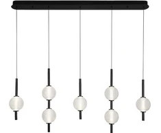 26W LED pakabinamas šviestuvas ABEONA, juodu korpusu, 4000K, 4330500