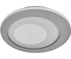 Lubinis šviestuvas 26W LED paviršinis šviestuvas ORBIS SPIRAL, pilkas, 3000K, dimeriuojamas