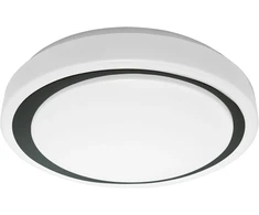 Lubinis šviestuvas Ledvance 26W paviršinis šviestuvas SMART + WIFI ORBIS Moon, juodas, 3000…6500K