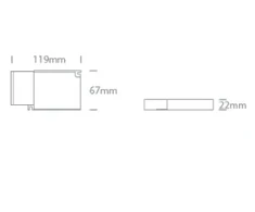 2,7-44W LED maitinimo šaltinis, 300-1050mA, 10-42V, DALI/PUSH, 89040L