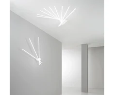 27W LED lubinis šviestuvas SHANGHAI, baltas, 3000K