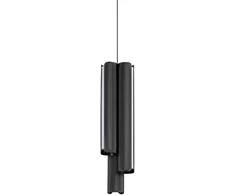 27W LED pakabinamas šviestuvas DORICA, juodas, 3000K, dimeriuojamas, 366487