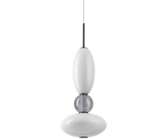Ideal Lux 27W LED pakabinamas šviestuvas LUMIERE, baltos/juodos sp., 3000K, 314143