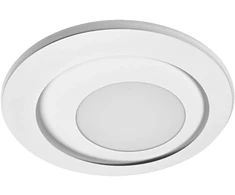 Lubinis šviestuvas 27W LED paviršinis šviestuvas ORBIS SPIRAL, baltas, 3000K