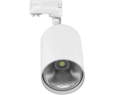 28,6W LED akcentinis šviestuvas LUXCAN R į 3 fazių bėgelius, baltas, 4000K, 36º