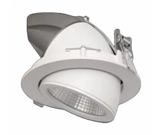 28W LED įleidžiamas pakreipiamas šviestuvas ANGLE, baltas, 4000K, IP44