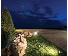 28W LED įsmeigiamas lauko šviestuvas, tamsiai pilkas, 3000K, IP65, E470
