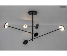 28W LED pakabinamas šviestuvas BOBBIE 3, juodas, 3000K