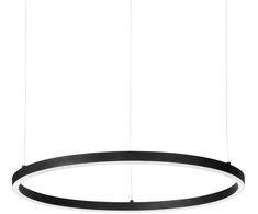 Ideal Lux Pakabinamas šviestuvas Oracle Slim Sp D050 Round 3000K Dali Bk