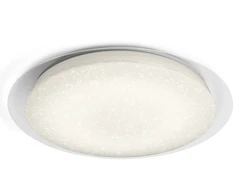 Lubinis šviestuvas 28W LED paviršinis šviestuvas ORBIS, baltas, 2800/6000K, dimeriuojamas, su nuotolinio valdymo pulteliu