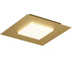 Lubinis šviestuvas 28W LED paviršinis šviestuvas TATAMI, matinės aukso sp., 3000/4000/6500K