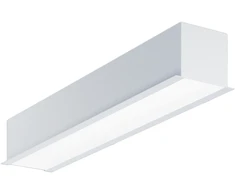 28W linijinis įleidžiamas šviestuvas AGAT SLIM LED, baltas, 4000K