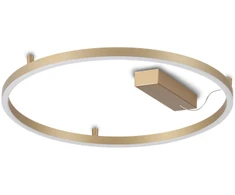 29W LED lubinis šviestuvas ORACLE SLIM, žalvario sp., 3000K, 370217