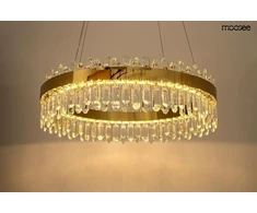 29W LED pakabinamas šviestuvas AMIRA 80, aukso sp., 3000K