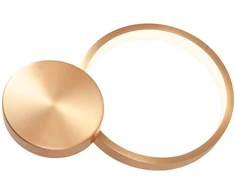 Lubinis šviestuvas 29W LED paviršinis šviestuvas CRONOS, bronzos sp., 3000K, dimeriuojamas, 01-2534