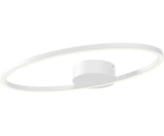 Lubinis šviestuvas 29W LED paviršinis šviestuvas LEO, baltas, 3000/4000K, dimeriuojamas, 01-3333
