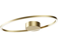 Lubinis šviestuvas 29W LED paviršinis šviestuvas LEO, bronzos sp., 3000/4000K, dimeriuojamas, 01-3297